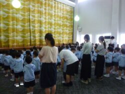 1学期の終業式
